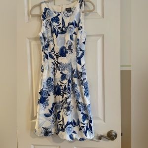 VINCE CAMUTO - Scallop Edge Dress with Pockets